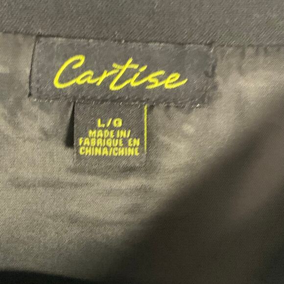 Cartise Back Trench Coat Size large - Picture 2 of 6